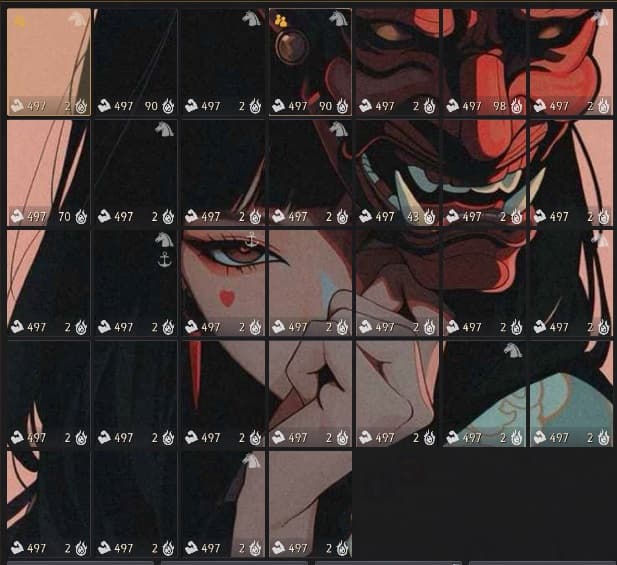 Digital illustration representing casino game graphics and interface